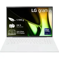 LG gram 16" Core Ultra 7 155H 16GB/1TB SSD, Win11 weiß 16Z90S-G.AA77G