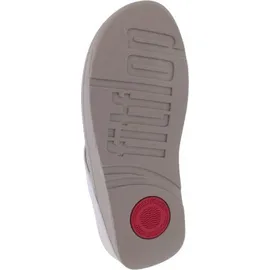 FitFlop Halo Bead-Circle Metallic Toe-Post Sandals Metallic Light Beige, 40 EU