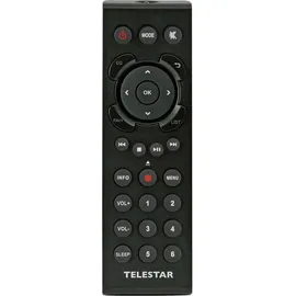 Telestar DIRA S 32i CD CD-Radio DAB+, UKW, Internet DLNA, WLAN, USB, CD, Bluetooth®, Internetradio Inkl. Fernbedienung Holz