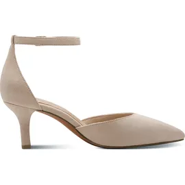 Marco Tozzi Damen Pumps weiches Feel Me Fußbett weiches Innenfutter Spitz, beige 41 EU