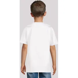 F4NT4STIC Basic Kids Tee Vulkanausbruch in weiß | Gr.: 122/128