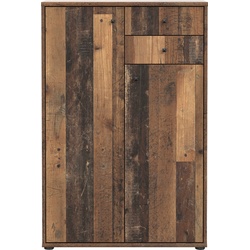 Kommode FORTE „Tempra“ Sideboards Gr. B/H/T: 73,7 cm x 111,1 cm x 34,8 cm, 2, braun (old wood vintage) Kommode Breite 73,7 cm
