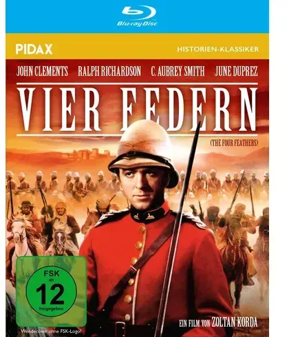 Vier Federn (The Four Feathers) / Aufwendig inszeniertes Abenteuer-Epos in brillanter HD-Qualität (Pidax Historien-Klassiker)