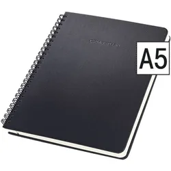 Sigel Spiral-Notizbuch »Conceptum« kariert ca. A5 Hardcover schwarz