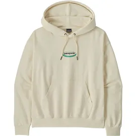 Patagonia Damen 95 Oval Logo Daily Hoodie (Größe L, beige)