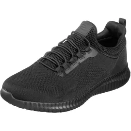 SKECHERS Herren Cessnock SR Memory Foam Turnschuhe - Schwarz - UK10.5