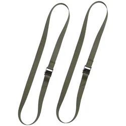 SAVOTTA Pack Straps Cam Buckle 2er-Set Packriemen 120cm - Grün