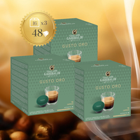 48 Dolce Gusto capsules, GRAN CAFFE GARIBALDI - Gusto Oro