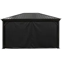 Sojag Vorhänge für Pavillon Marsala 1216 Schwarz