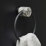 Aquanova NERO Handtuchring, NERTLR-195,