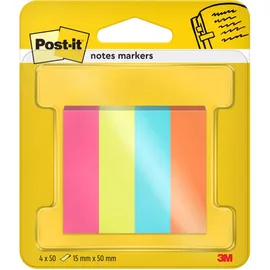 Post-it Post-it® Page Marker Poptimistic Haftmarker farbsortiert 4x 50 Streifen