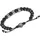 Diesel DX1101040 Armband Edelstahl schwarz 25 cm