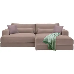 Ecksofa Fabiona rechts Flieder