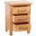 vidaXL Nachtschrank 2-teilig 40 x 30 x 54 cm Braun