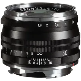 Voigtländer Nokton 50 mm F1,5 Vintage Line Leica M schwarz