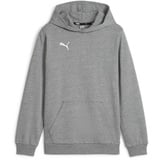 Puma Jungen Teamgoal Hoody Jr Pullover Medium Gray Heather-puma White 164 EU