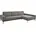Ecksofa Federkern Kaltschaum anthrazit B T Ecksofa 44 cm Federkern B T cm anthrazit