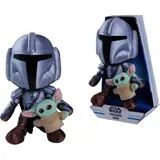 Star Wars Mandalorian Bär 25 cm Blau