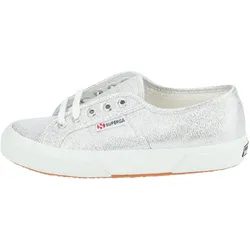 Sneaker SUPERGA "Superga Sneaker Textil", Gr. 40, silber, Textil, casual, Schuhe