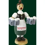 Erzgebirgische Volkskunst Richard Glässer GmbH Räuchermann Helga 18 cm bunt
