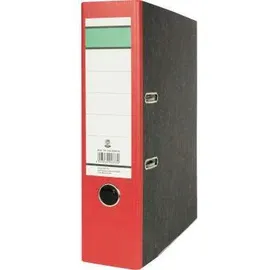 Neutralware Aktenordner DIN A4 80 mm Rot