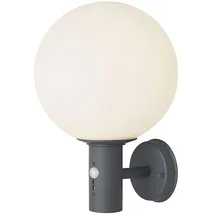 GLOBO Wandlampe Außenleuchte Anthrazit IP44 - Grau