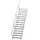 Günzburger MUNK Aluminium-Treppe Stufen 45° 15 Stufen