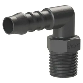 Riegler Winkel-Einschraubstutzen, R 1/8 a., für Schlauch LW 4 mm, PA 6