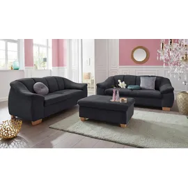 sit&more 2,5-Sitzer SIT & MORE "Santo", grau (anthrazit), B:201cm H:82cm T:93cm, Sofas, mit Federkern