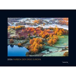 Farben der Erde Europa - Kalender 2026