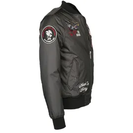 Top Gun Bomberjacke grau M