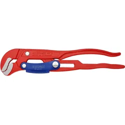 KNIPEX Rohrzange S-Maul mit Schnelleinstellung 330 mm rot pulverbeschichtet - 8360010