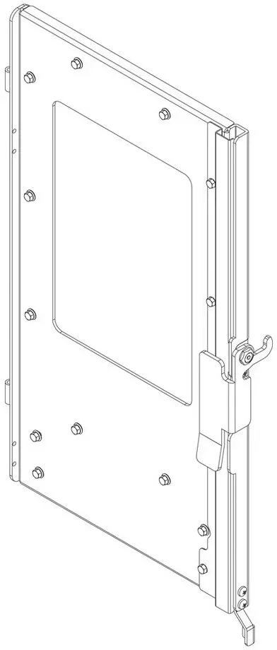 Buderus Feuerraumtür komplett LxBxH 700x530x150mm 8732920451 8732920451