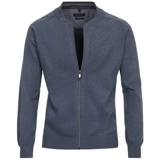 CASA MODA Strickjacke Basic in Blau | Gr.: S