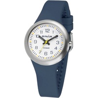 SINAR Quarzuhr XB-36-2, Armbanduhr, Kinderuhr, ideal auch als Geschenk blau