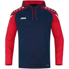 Jako Performance Hoodie Herren marine/rot S