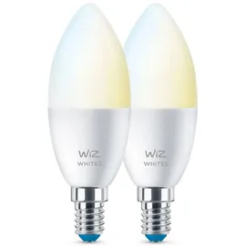 WIZ 40W E14 Kerzenform Tunable White Doppelpack