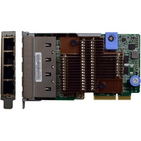 Lenovo ThinkSystem 1Gb 4-port RJ45 LOM LAN-Adapter, 4x RJ-45,