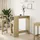 vidaXL Bartisch mit Regal 101 x 40 x 103,5 cm Braun