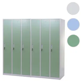 MCW Preston T829-6-H Garderobenschrank 180 x 180 x 50 cm grün
