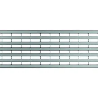 ACO Self® Längsprofilrost Edelstahl für Profiline Holzterrassenrinne 1m