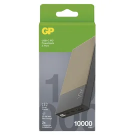 GP Powerbank M2+, 10000mAh Beige - Beige - 10000 mAh, Lithium Polymer (LiPo),