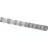 vidaXL Wildzaun 1000 x 120 cm Silber/Eisen