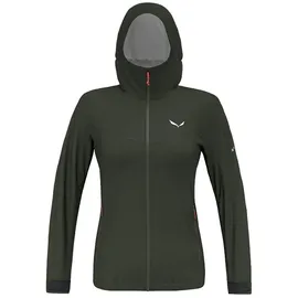 Salewa Puez Aqua 4 Regenjacke Damen Dark Olive 38