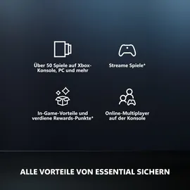 Microsoft Xbox Game Pass Essential 3 Monate