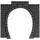 NOCH Tunnel-Portal Kunststoff 2er Pack 60010 H0