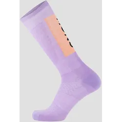 Mons Royale Merino Snow Funktionssocken lupin / punch Gr. M