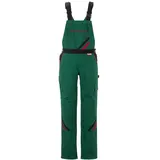 Planam Highline Damen Latzhose grün/schwarz/rot 40