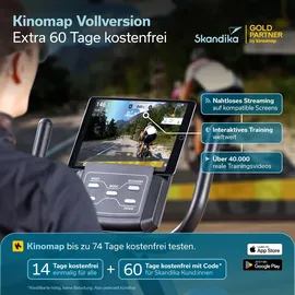 Skandika Cykling P8-H Comfort schwarz
