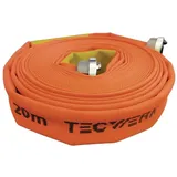 tecwerk Bau-/Industrieschlauch ID 52 mm 20 m leuchtorange